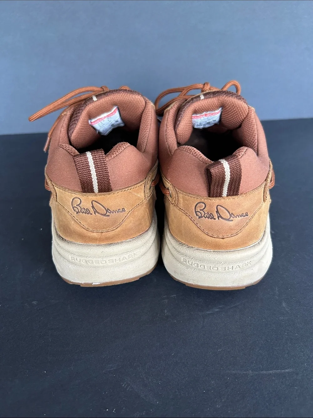 Men's Brown Leather Casual Lace-Up Shoes